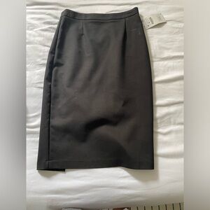 Black Pencil Skirt -midi length